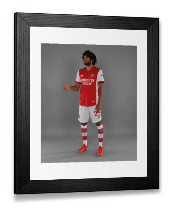 Framed Print : Mo Elneny Kick-Starts Arsenal's 2021-22 Season Training at London Colney Framed Print : Mo Elneny Kick-Starts Arsenal's 2021-22 Season Training at London Colney