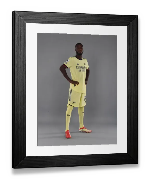 Framed Print : Arsenal's Nicolas Pepe Kicks Off New Season Training at London Colney Framed Print : Arsenal's Nicolas Pepe Kicks Off New Season Training at London Colney