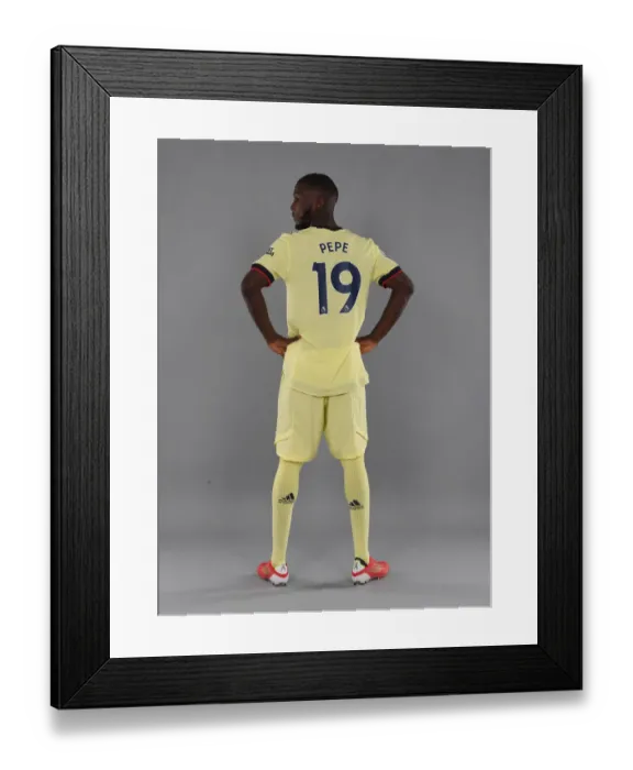 Framed Print : Arsenal's Nicolas Pepe Kicks Off New Season Training at London Colney Framed Print : Arsenal's Nicolas Pepe Kicks Off New Season Training at London Colney