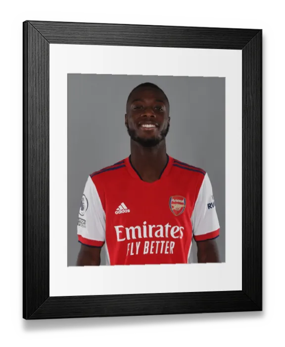 Framed Print : Arsenal's Nicolas Pepe Kicks Off New Season Training at London Colney Framed Print : Arsenal's Nicolas Pepe Kicks Off New Season Training at London Colney
