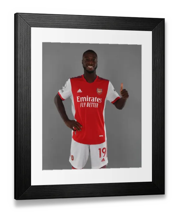 Framed Print : Arsenal's Nicolas Pepe Kicks Off New Season Training at London Colney Framed Print : Arsenal's Nicolas Pepe Kicks Off New Season Training at London Colney