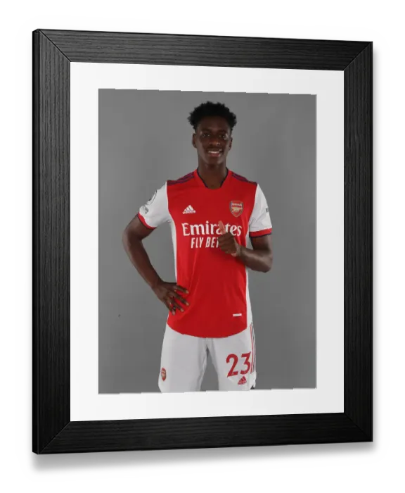 Framed Print : Arsenal Football Club: 2021-22 First Team Training - Sambi in Action Framed Print : Arsenal Football Club: 2021-22 First Team Training - Sambi in Action