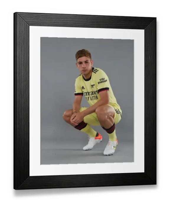 Framed Print : Emile Smith Rowe Kicks Off Arsenal's 2021-22 Season at London Colney Training Ground Framed Print : Emile Smith Rowe Kicks Off Arsenal's 2021-22 Season at London Colney Training Ground