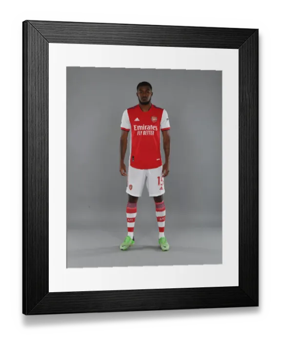 Framed Print : Arsenal First Team 2021-22: Ainsley Maitland-Niles at Training
