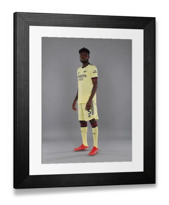 Framed Print : Arsenal's Thomas Partey at 2021-22 Team Photocall Framed Print : Arsenal's Thomas Partey at 2021-22 Team Photocall