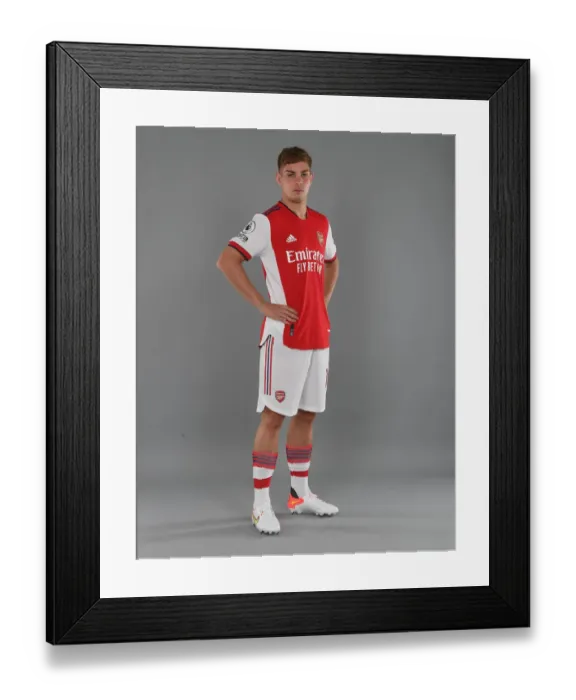 Framed Print : Emile Smith Rowe Kicks Off Arsenal's 2021-22 Season at London Colney Training Ground Framed Print : Emile Smith Rowe Kicks Off Arsenal's 2021-22 Season at London Colney Training Ground