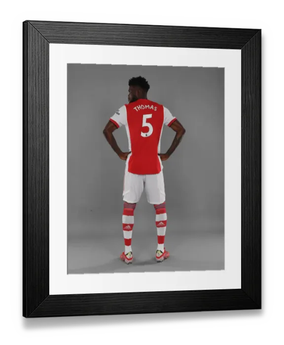 Framed Print : Thomas Partey Kicks Off Arsenal's 2021-22 Season at London Colney Framed Print : Thomas Partey Kicks Off Arsenal's 2021-22 Season at London Colney