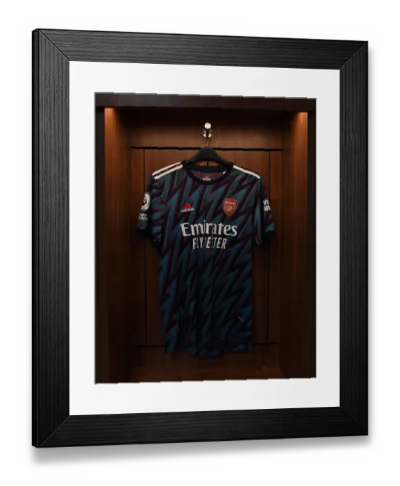 Framed Print : Arsenal Away Gear Ready: Brentford vs Arsenal, Premier League 2021-22 Framed Print : Arsenal Away Gear Ready: Brentford vs Arsenal, Premier League 2021-22
