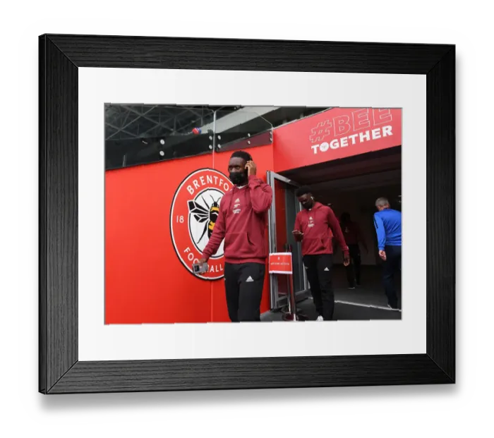 Framed Print : Arsenal's Flo Balogun Ready for Brentford Clash - Premier League 2021-22 Framed Print : Arsenal's Flo Balogun Ready for Brentford Clash - Premier League 2021-22