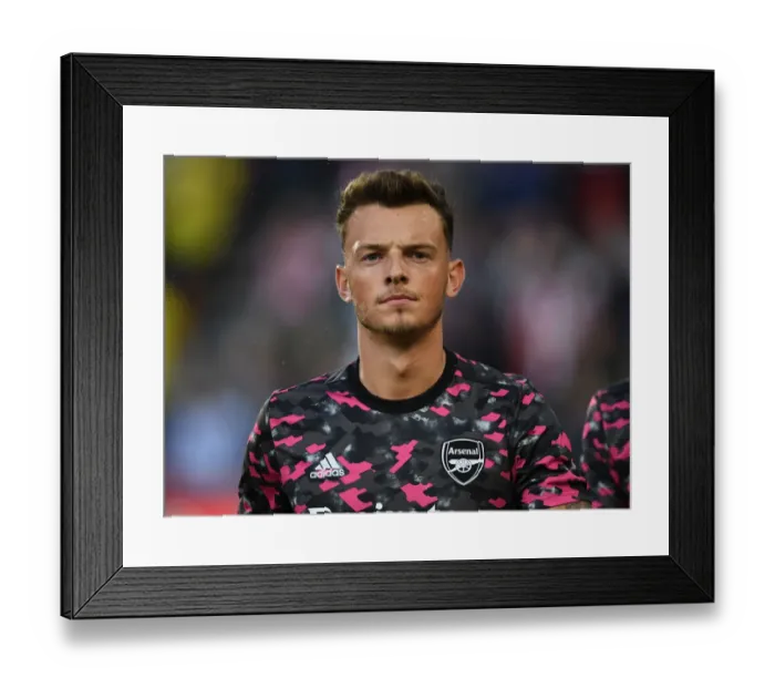 Framed Print : Arsenal's Ben White Ready for Brentford Clash in 2021-22 Premier League Framed Print : Arsenal's Ben White Ready for Brentford Clash in 2021-22 Premier League