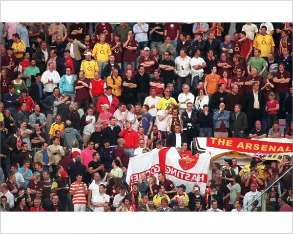 Arsenal Fans Unyielding Battle: 0-0 Second Leg, Villarreal UEFA Cup Semifinal, El Madrigal Stadium, 2006