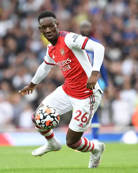 Arsenal vs. Chelsea: Battle in the Premier League - Arsenal's Flo Balogun Fights for Victory at Emirates Stadium
