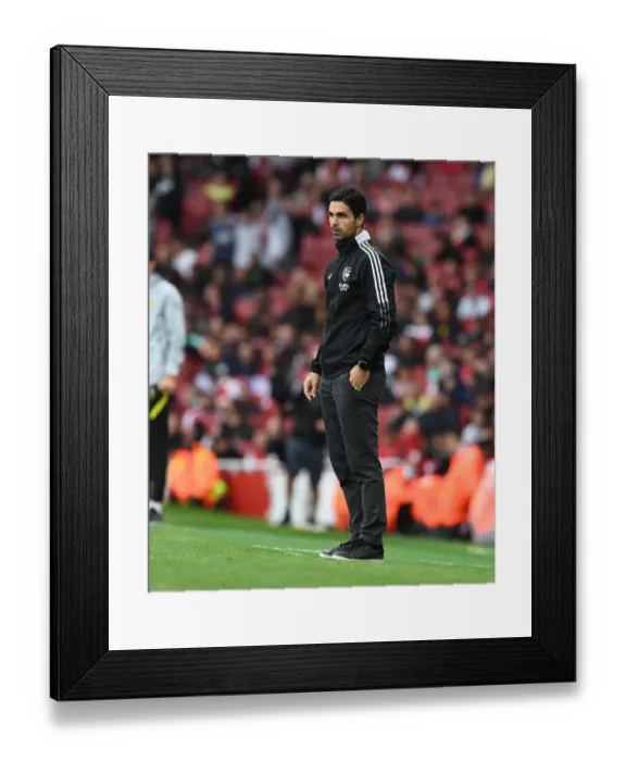 Framed Print : Mikel Arteta vs. Thomas Tuchel: Battle of the Managers - Arsenal vs. Chelsea Showdown
