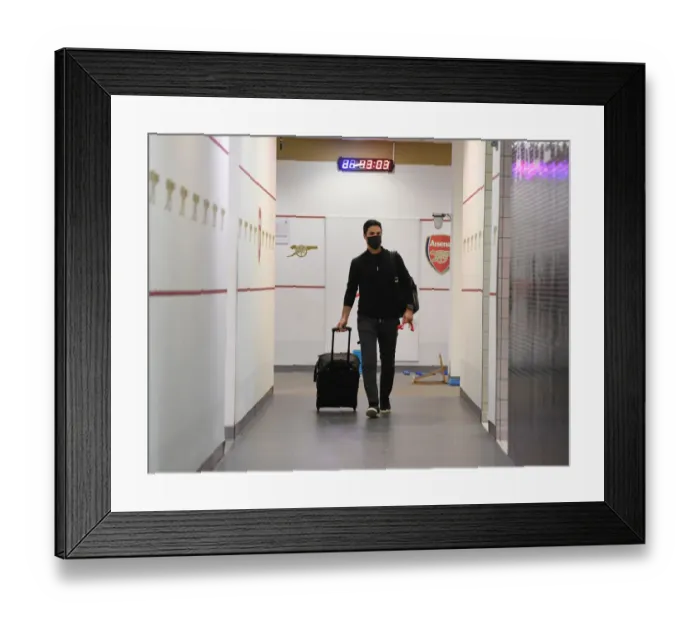 Framed Print : Mikel Arteta in Deep Thought Before Arsenal vs. Chelsea Clash (Premier League 2021-22) Framed Print : Mikel Arteta in Deep Thought Before Arsenal vs. Chelsea Clash (Premier League 2021-22)