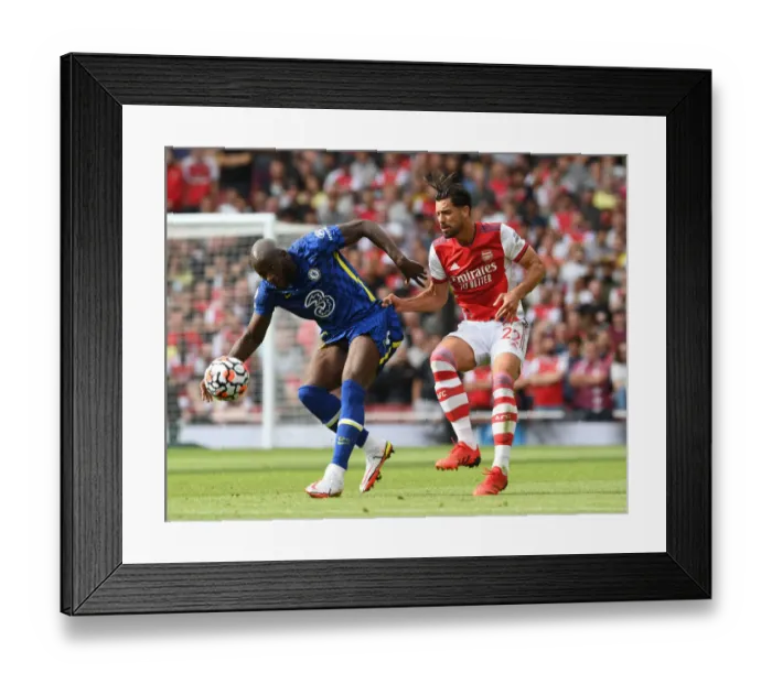 Framed Print : Arsenal vs. Chelsea: Clash of Titans in the Premier League Framed Print : Arsenal vs. Chelsea: Clash of Titans in the Premier League