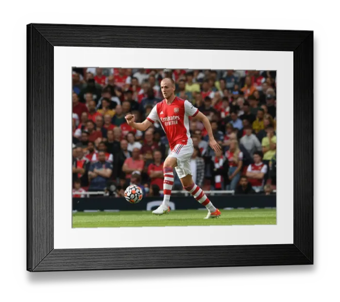 Framed Print : Arsenal vs. Chelsea: Rob Holding in Action at the Emirates Stadium, Premier League 2021-22 Framed Print : Arsenal vs. Chelsea: Rob Holding in Action at the Emirates Stadium, Premier League 2021-22