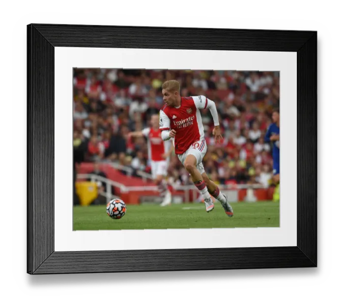 Framed Print : Emile Smith Rowe Shines: Arsenal's Breakout Star in Epic Battle against Chelsea, Premier League 2021-22 Framed Print : Emile Smith Rowe Shines: Arsenal's Breakout Star in Epic Battle against Chelsea, Premier League 2021-22