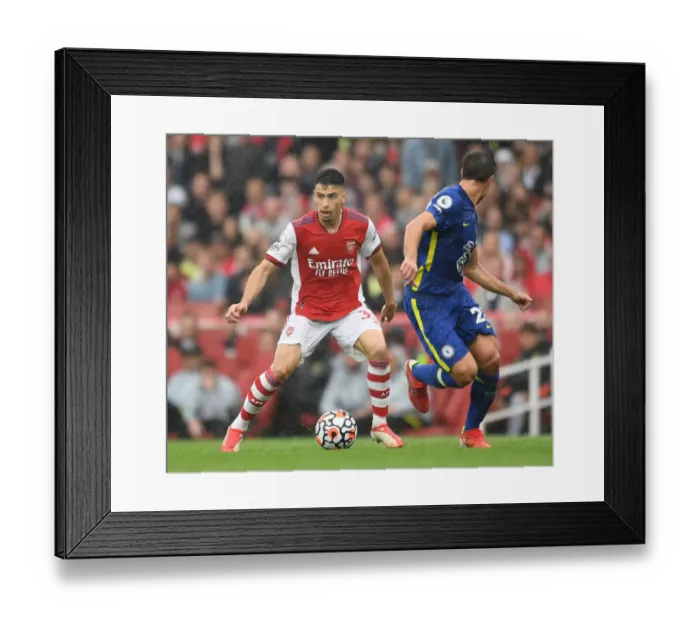 Framed Print : Martinelli vs. Chelsea: Arsenal's Star Forward Battles in 2021-22 Premier League Clash Framed Print : Martinelli vs. Chelsea: Arsenal's Star Forward Battles in 2021-22 Premier League Clash