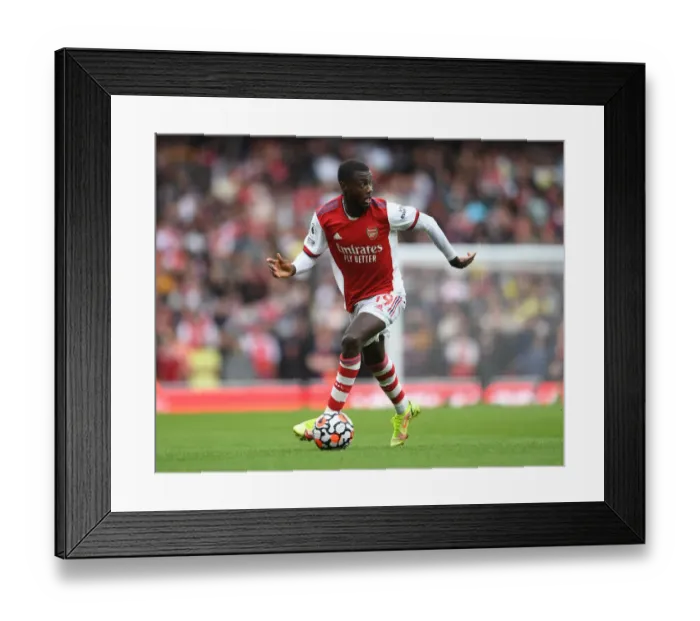 Framed Print : Pepe vs Chelsea: Clash at the Emirates - Arsenal vs Chelsea, 2021-22 Premier League Framed Print : Pepe vs Chelsea: Clash at the Emirates - Arsenal vs Chelsea, 2021-22 Premier League