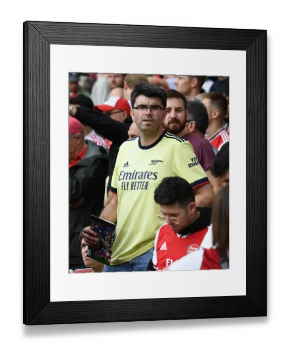 Framed Print : Arsenal vs Chelsea: A Football Fan's Experience at the Emirates Stadium