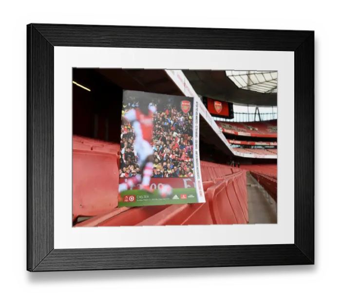 Framed Print : Arsenal vs. Chelsea: Premier League Clash at Emirates Stadium