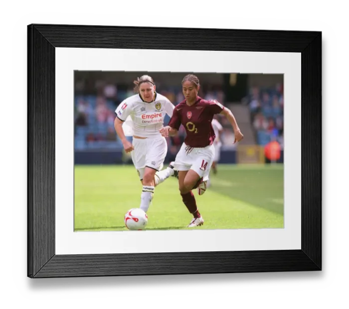Framed Print : Rachel Yankey (Arsenal Ladies). Arsenal Ladies 5: 0 Leeds United Ladies Framed Print : Rachel Yankey (Arsenal Ladies). Arsenal Ladies 5: 0 Leeds United Ladies