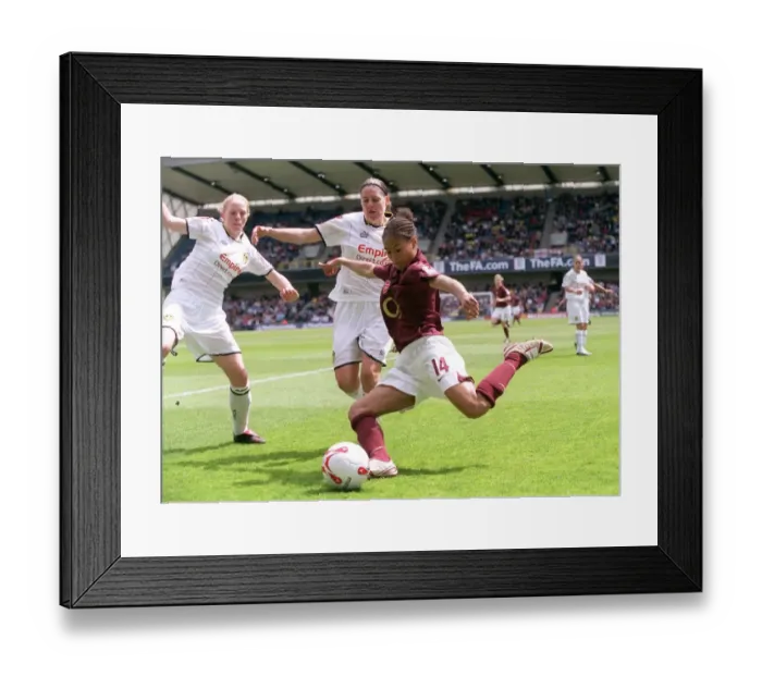 Framed Print : Arsenal Women's Victory: 5-0 Over Leeds United in the FA Cup Final at The Den, 2006 Framed Print : Arsenal Women's Victory: 5-0 Over Leeds United in the FA Cup Final at The Den, 2006