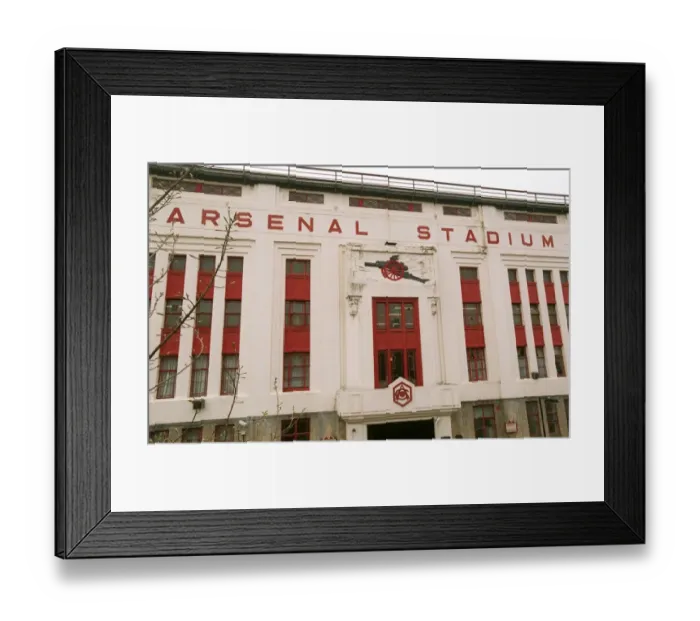 Framed Print : Arsenal vs West Bromwich Albion at The East Stand, Highbury, London, FA Premiership, 15th April 2006