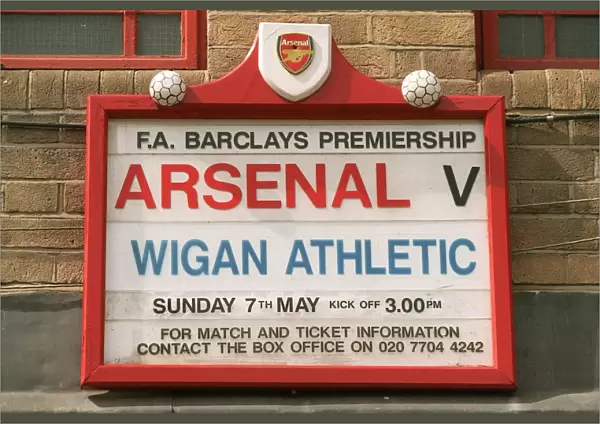Last Match at Highbury: Arsenal vs. Wigan Athletic, 2006