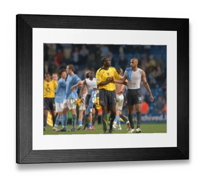 Framed Print : Arsenal's Glory: Manchester City 1-3 Arsenal (Premier League, 2006)