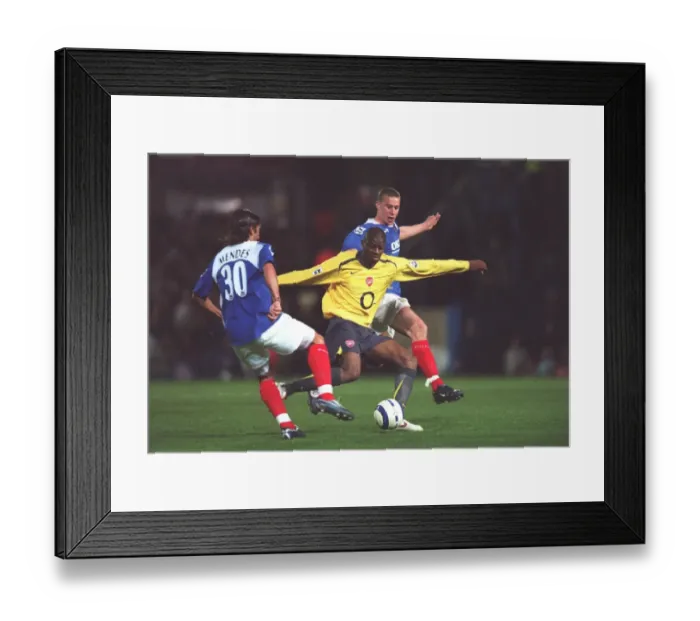 Framed Print : Arsenal vs. Portsmouth: A 1-1 Battle at Fratton Park, FA Premiership 2005-06 Framed Print : Arsenal vs. Portsmouth: A 1-1 Battle at Fratton Park, FA Premiership 2005-06