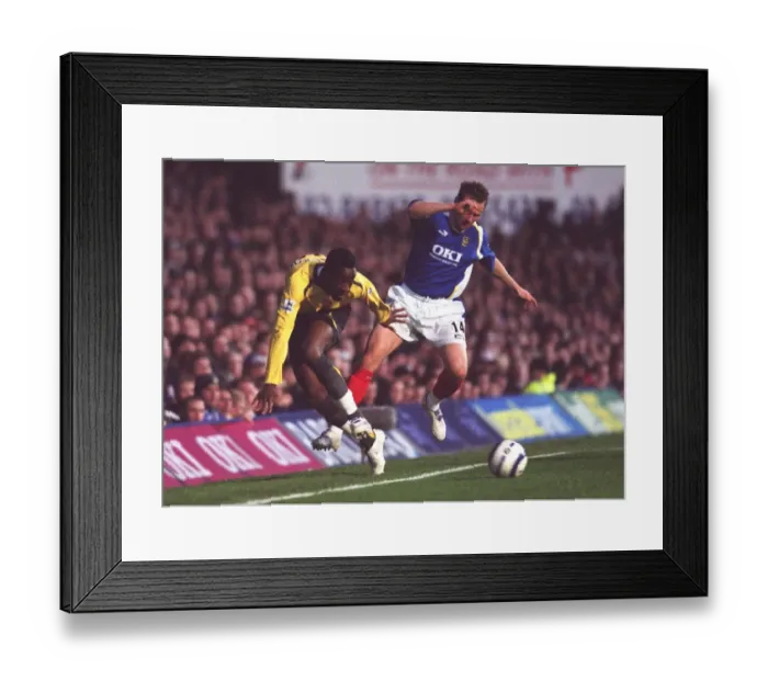 Framed Print : Arsenal vs. Portsmouth: A 1-1 Stalemate at Fratton Park, FA Premiership, December 2006