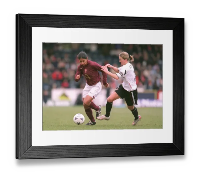 Framed Print : Mary Phillip (Arsenal) Casey Stoney (Charlton) Framed Print : Mary Phillip (Arsenal) Casey Stoney (Charlton)