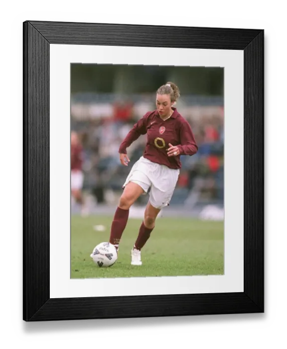 Framed Print : Arsenal Ladies Win FA Women's Premier League Cup at Wycombe Wanderers (2006)