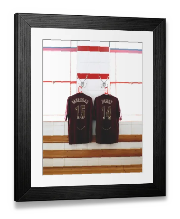 Framed Print : Arsenal Team Unity: Preparing for Victory in the Home Changeroom, Highbury, London, 2006 Framed Print : Arsenal Team Unity: Preparing for Victory in the Home Changeroom, Highbury, London, 2006