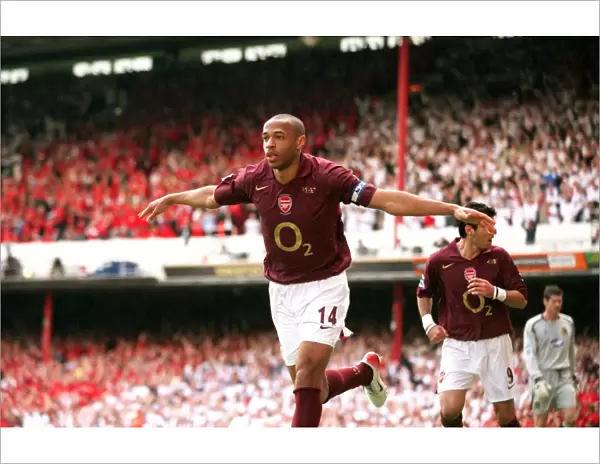 Thierry Henry's Triumph: Arsenal's Third Goal vs. Tottenham Hotspur, FA Premiership, 2006