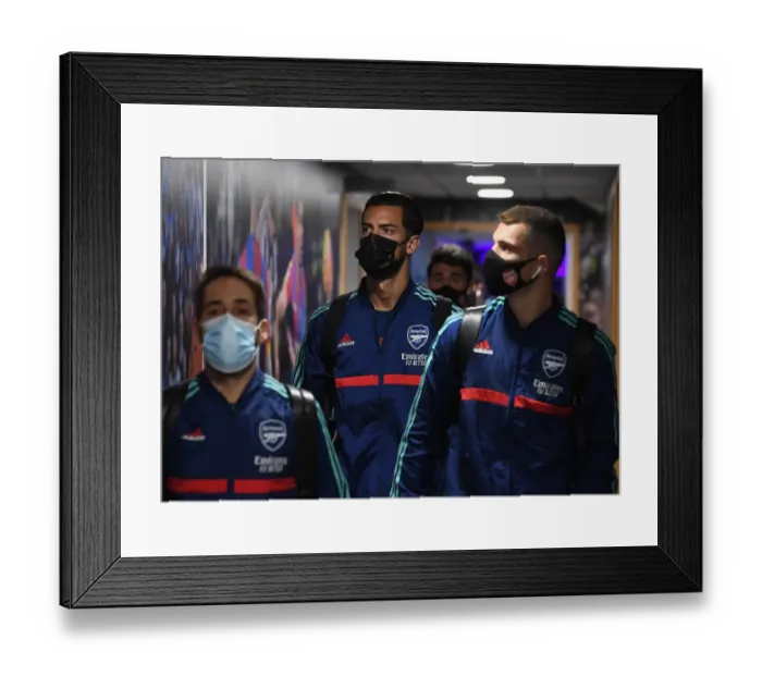 Framed Print : Pablo Mari Gears Up: Arsenal vs. West Bromwich Albion, Carabao Cup 2021-22