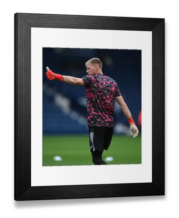 Framed Print : Arsenal's Aaron Ramsdale Gears Up for Carabao Cup Clash Against West Bromwich Albion Framed Print : Arsenal's Aaron Ramsdale Gears Up for Carabao Cup Clash Against West Bromwich Albion