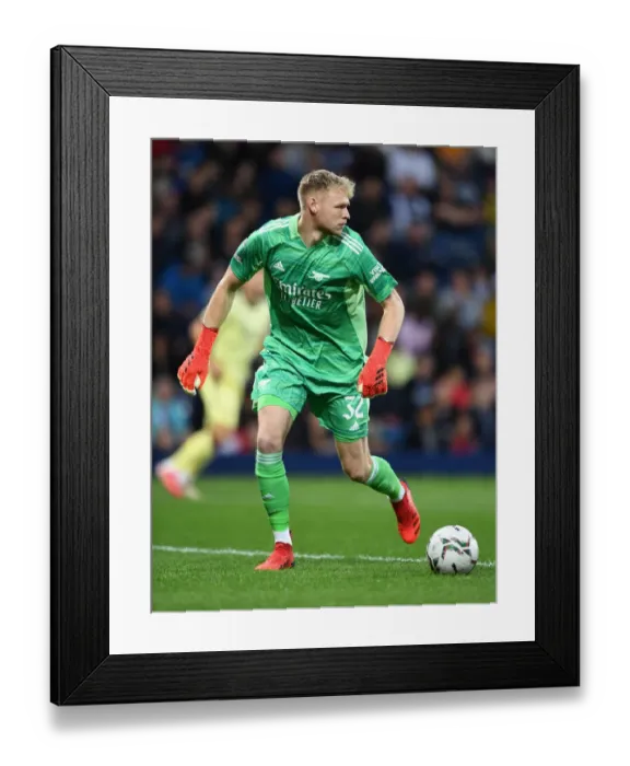 Framed Print : Arsenal's Aaron Ramsdale in Action: Carabao Cup Clash vs. West Bromwich Albion Framed Print : Arsenal's Aaron Ramsdale in Action: Carabao Cup Clash vs. West Bromwich Albion