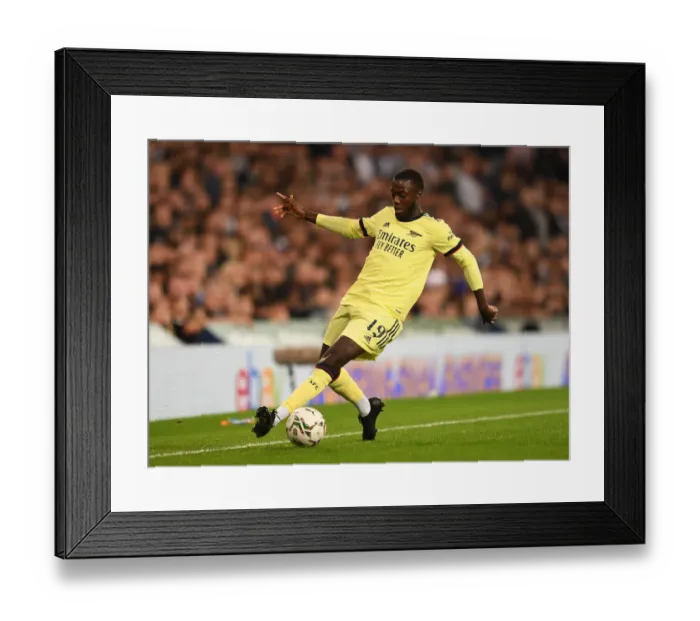 Framed Print : Pepe Leads Arsenal Past West Brom in Carabao Cup Framed Print : Pepe Leads Arsenal Past West Brom in Carabao Cup