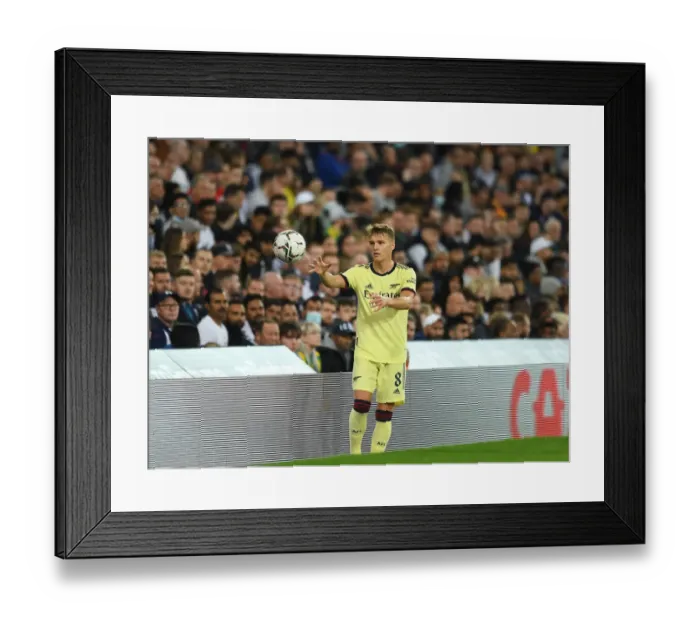 Framed Print : Martin Odegaard's Brilliant Performance: Arsenal Move On in Carabao Cup after Win against West Bromwich Albion Framed Print : Martin Odegaard's Brilliant Performance: Arsenal Move On in Carabao Cup after Win against West Bromwich Albion