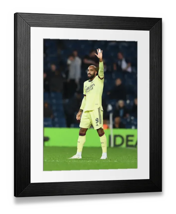 Framed Print : Arsenal's Lacazette Scores Sixth Goal in Carabao Cup Victory over West Bromwich Albion Framed Print : Arsenal's Lacazette Scores Sixth Goal in Carabao Cup Victory over West Bromwich Albion