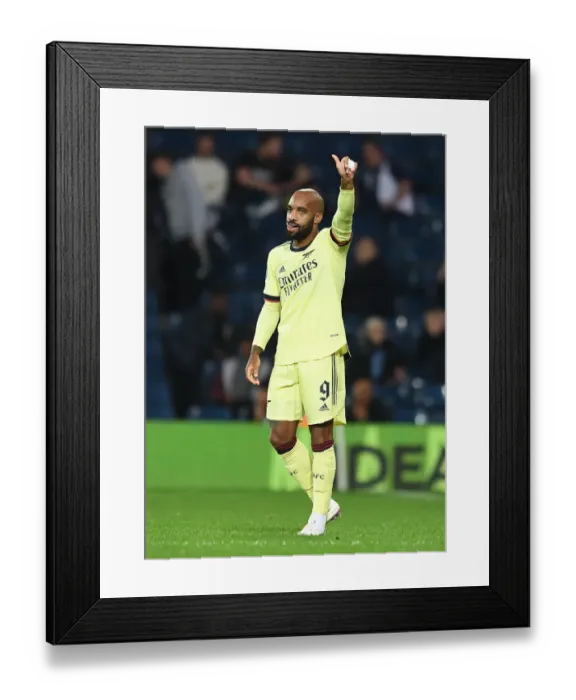 Framed Print : Alexandre Lacazette's Hat-Trick Leads Arsenal to Carabao Cup Victory over West Bromwich Albion Framed Print : Alexandre Lacazette's Hat-Trick Leads Arsenal to Carabao Cup Victory over West Bromwich Albion