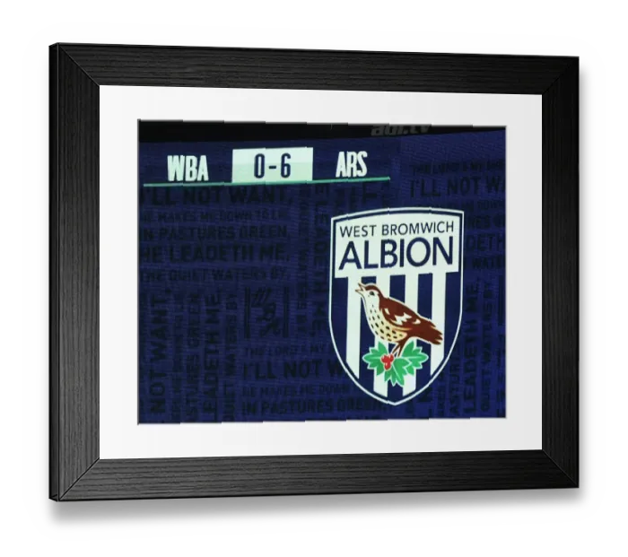 Framed Print : Arsenal Advance: West Bromwich Albion 1-2 Gunners (Carabao Cup 2021-22)