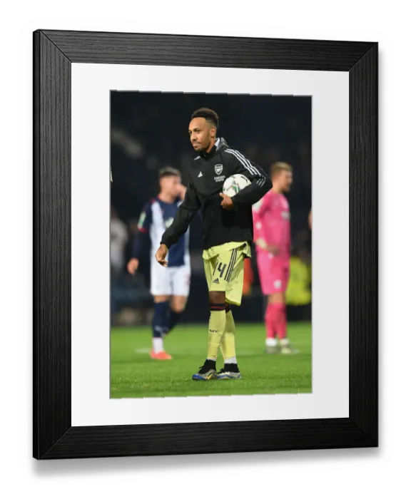 Framed Print : Arsenal's Aubameyang Scores Hat-Trick in Carabao Cup Victory over West Bromwich Albion Framed Print : Arsenal's Aubameyang Scores Hat-Trick in Carabao Cup Victory over West Bromwich Albion