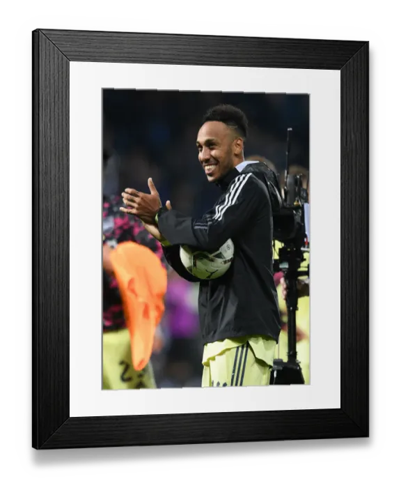 Framed Print : Arsenal's Aubameyang Scores Hat-Trick in Carabao Cup Victory over West Bromwich Albion Framed Print : Arsenal's Aubameyang Scores Hat-Trick in Carabao Cup Victory over West Bromwich Albion