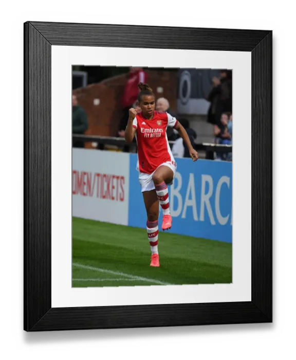 Framed Print : Arsenal Women's Historic Champions League Victory: Nikita Parris Scores First Goal vs. Slavia Prague Framed Print : Arsenal Women's Historic Champions League Victory: Nikita Parris Scores First Goal vs. Slavia Prague