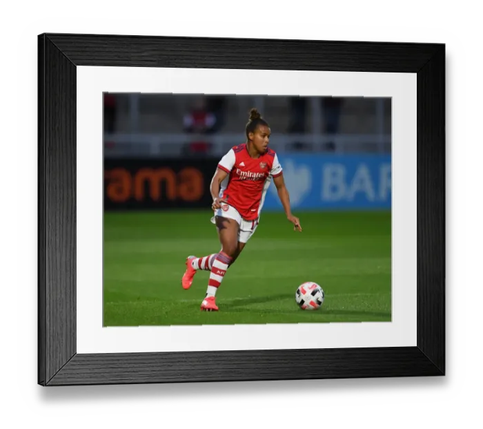 Framed Print : Arsenal Women vs Slavia Prague: UEFA Women's Champions League Showdown at Meadow Park Framed Print : Arsenal Women vs Slavia Prague: UEFA Women's Champions League Showdown at Meadow Park