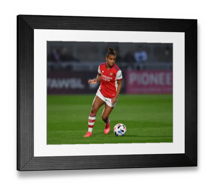 Framed Print : Arsenal Women vs Slavia Prague: UEFA Women's Champions League Showdown at Meadow Park Framed Print : Arsenal Women vs Slavia Prague: UEFA Women's Champions League Showdown at Meadow Park