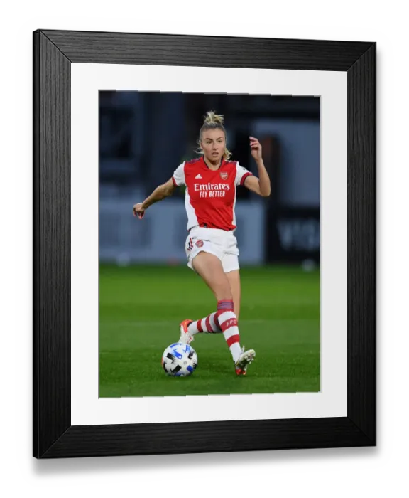 Framed Print : Arsenal Women vs Slavia Prague: Battle in the UEFA Women's Champions League at Meadow Park Framed Print : Arsenal Women vs Slavia Prague: Battle in the UEFA Women's Champions League at Meadow Park